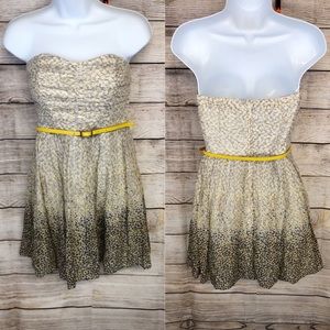 Trixxi Sweetheart Strapless Sundress NWT